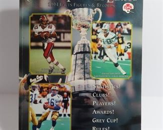 Canadian Football League 1994 Facts & Figures 