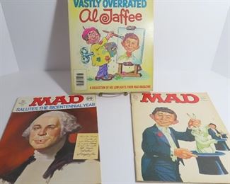 Mad Magizines 1976 Vastly Overrated, Series 181 & 182