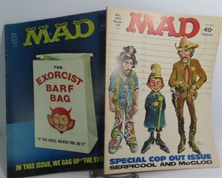1974 Mad Magizines Series 169 & 170 