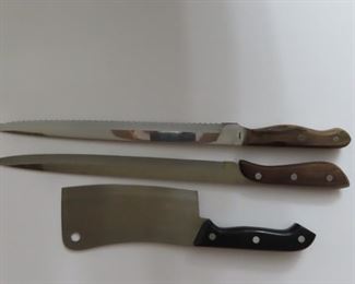 Stainless Steel Knifes & Smart Chef Cleaver 