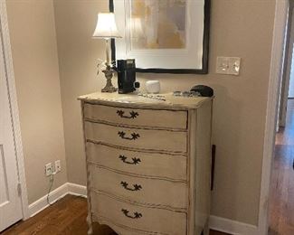 Antiqued vintage chest