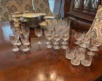Waterford Marquis glasses and crystal glasses