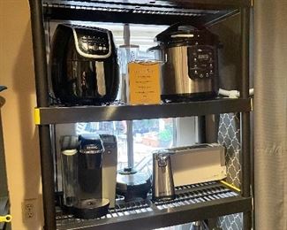 The homeowner is a great cook and has a good selection of kitchen appliances