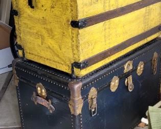 Vintage and antique trunks