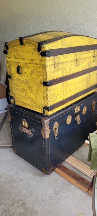Vintage and antique trunks