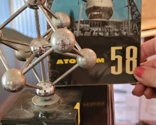 Paperweight! 1958 Worlds Fair in Brussels. ATOMIUM
