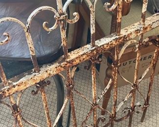 Architectural Wrought Iron Fence Piece