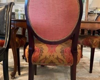 Custom Upholstered Dining Chairs (4 Available)