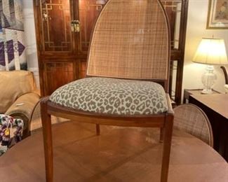 MCM Cane Backed Chairs (Set of 4)