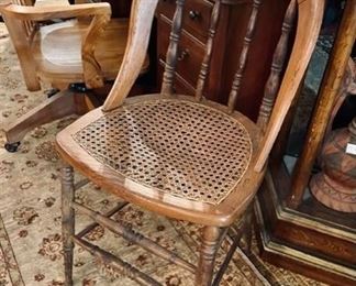 Cane Seat Dining Chairs