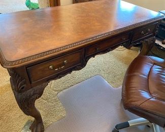 $95. Pine desk. With chair $125
