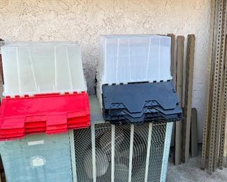 $5.00 Ea.  CONTICA 12 GALLON CRATES