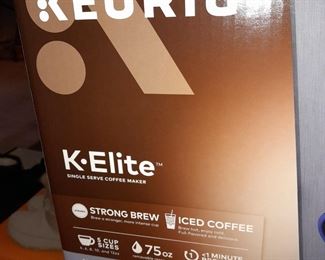 Keurig K-Elite Coffee Maker (NEW IN BOX!)