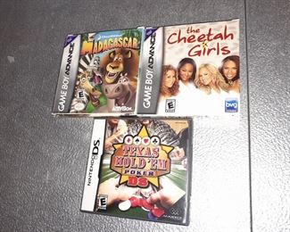 Assorted Game Boy Advance & Nintendo DS Video Games