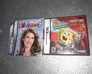 Assorted Game Boy Advance & Nintendo DS Video Games