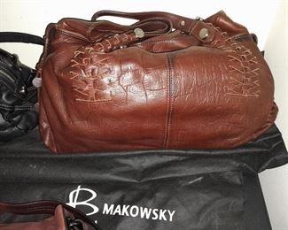 B Makowsky Handbags W/ Dust Bags