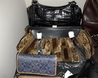 Maxx New York Handbags W/ Dust Bags