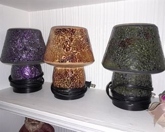 Stained Glass Plug-In Lamps