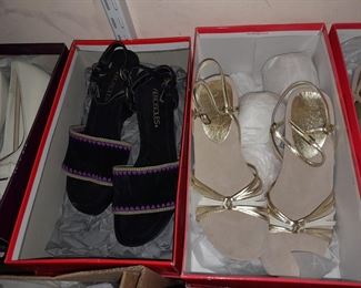 HUNDREDS Of Assorted Shoes In Box (Wide Range Of Sizes & Styles)