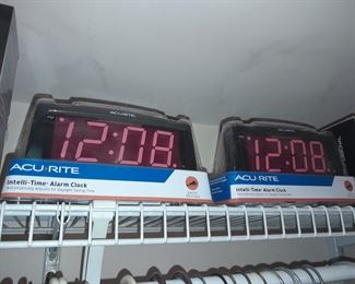 Acurite Alarm Clocks (NEW!)