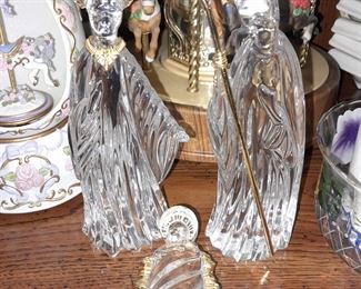 Crystal Nativity Set