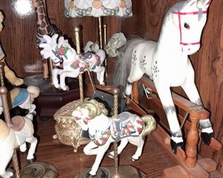 Carousel Horse Figurines