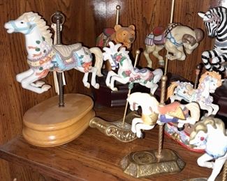 Carousel Horse Figurines