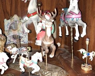 Carousel Horse Figurines
