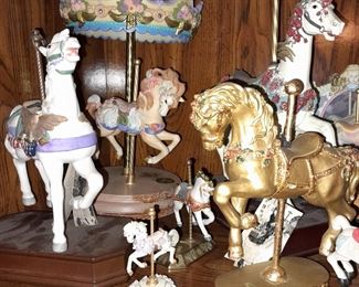 Carousel Horse Figurines