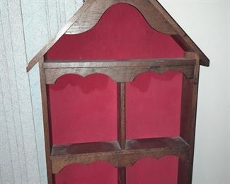 Mini House Shaped Wall Shelf