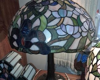 Stained Glass Lamp Collection - All Working!