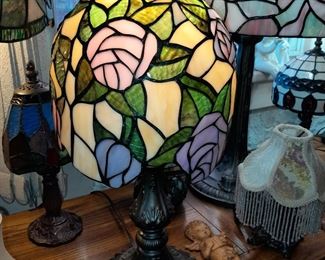 Stained Glass Lamp Collection - All Working!