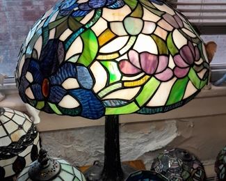 Stained Glass Lamp Collection - All Working!