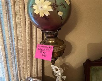 Antique Hurricane lamp