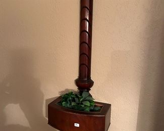 Pair of sconces for holding cards