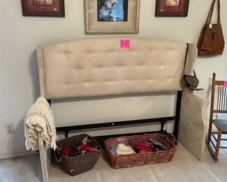 Queen Headboard and frame