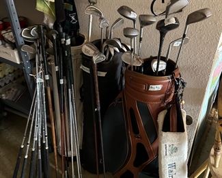 Vintage Gold clubs