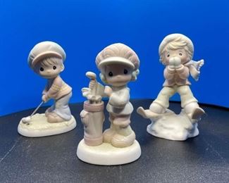 Precious Moments Lot 4 Sporty Babes