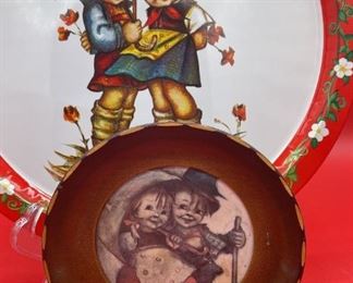 Hummel Inspired Tins and Music Box