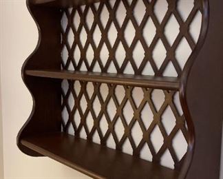 Wood Wall Shelving Piece