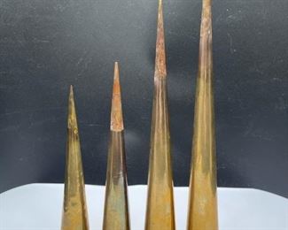 Brass Cone Spikes