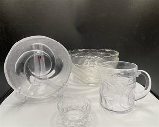Cut Glass Serving
