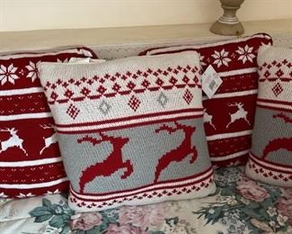 Reindeer Pillows