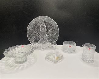 Scandinavian Cut Glass from Hadeland Iittala