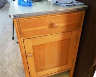 Vintage Formica top cabinet