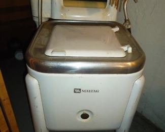 Antique ringer washer