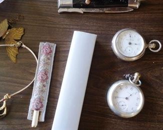Pocket Watches with other collectibles