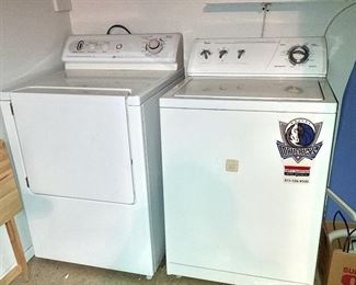 Whirlpool Washer, Maytag Dryer