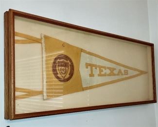Vintage Univ. of TX. Pennant