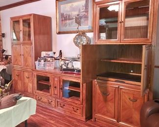 Media Cabinets, Sold in 3 Pieces